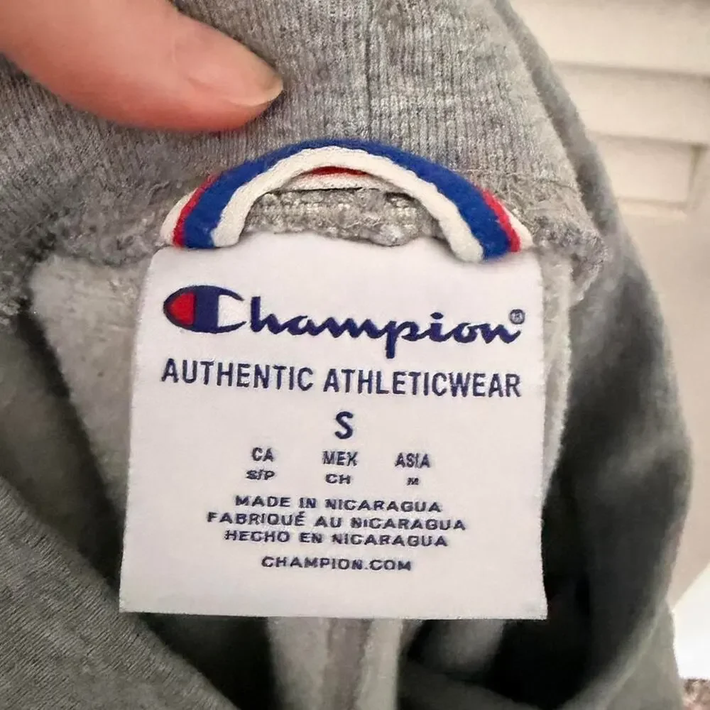 Champion grey sweatpants size s